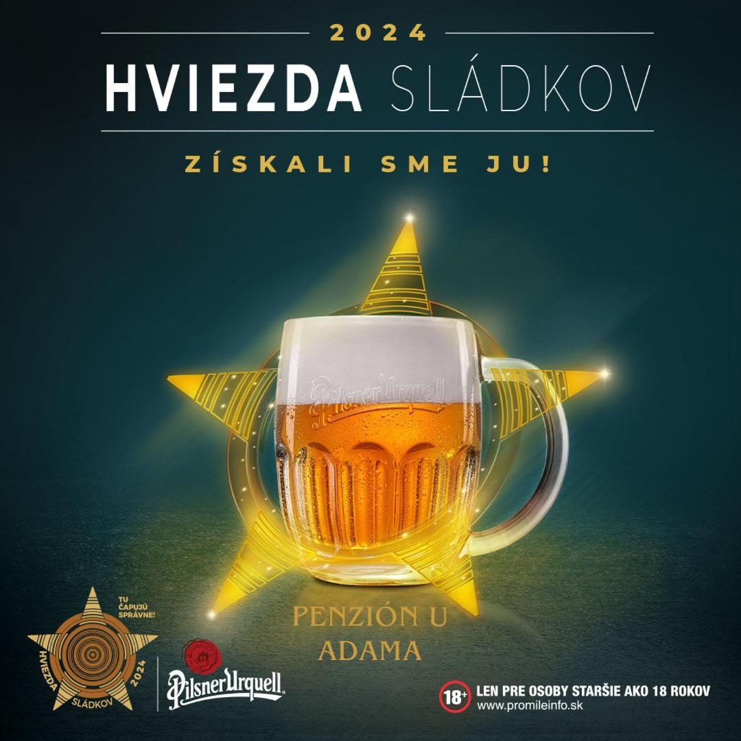 Relax Penzion U Adama Dolná Tižina Bagian luar foto